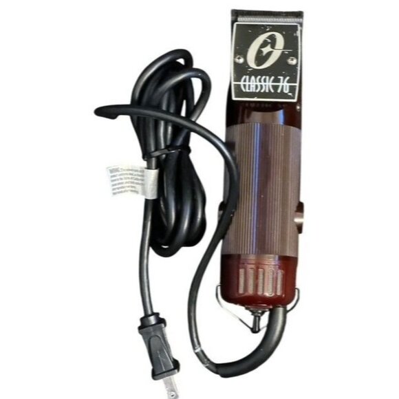 Oster Professional Corded Hair Clipper For Barbers Classic 76 Burgundy - Picture 2 of 10